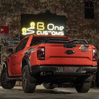 B One Customs Bed Rack for Ford Ranger Raptor - Low Profile 