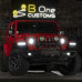 B One Customs Interior Cargo Shelf and Cargo Barrier to suit Jeep Wrangler JL (2019 onwards)