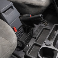 B One Customs Centre Console Utility Pocket to suit Toyota Land Cruiser 76 Series  - SMALL
