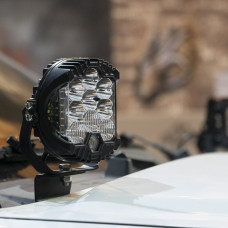 B One Customs Hood Light Brackets to suit Nissan Xterra (2005-2015) - Pair B One Customs Hood Light Brackets to suit Nissan Xterra (2005-2015) - Pair