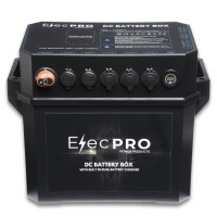 ElecPro DC Battery Box with Built-in Dual Battery Charger ElecPro DC Battery Box with Built-in Dual Battery Charger